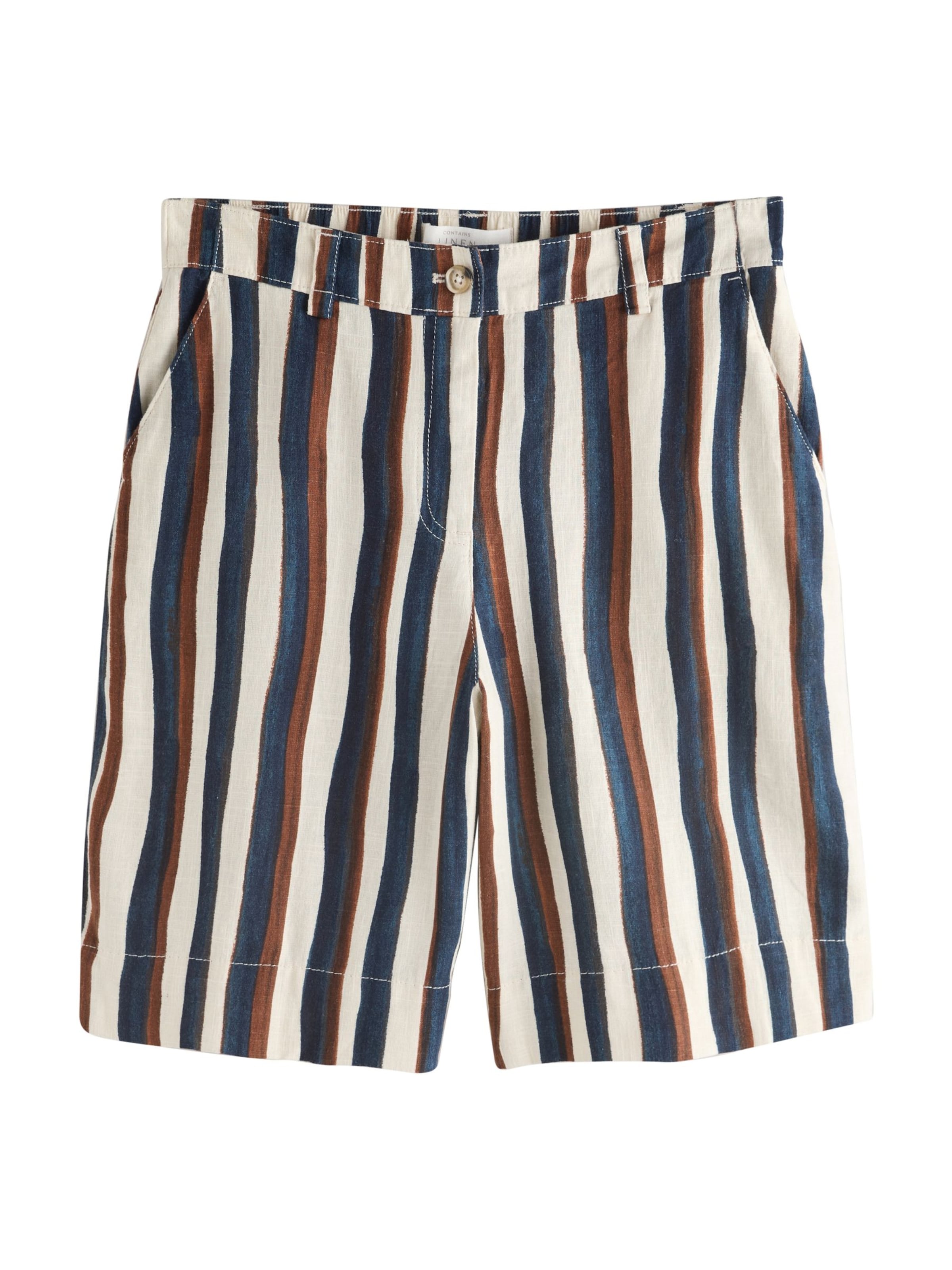 Next Regular Broek in Blauw: voorkant