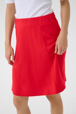 Kaffe Rok 'KAJolen' in Rood