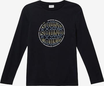 s.Oliver Shirt in Schwarz: Vorderseite