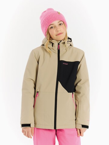 PROTEST Sports jacket 'PRTNoortje JR' in Brown