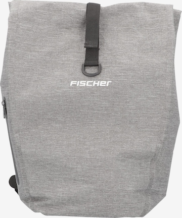 FISCHER Fahrräder Sports Bag in Grey: front