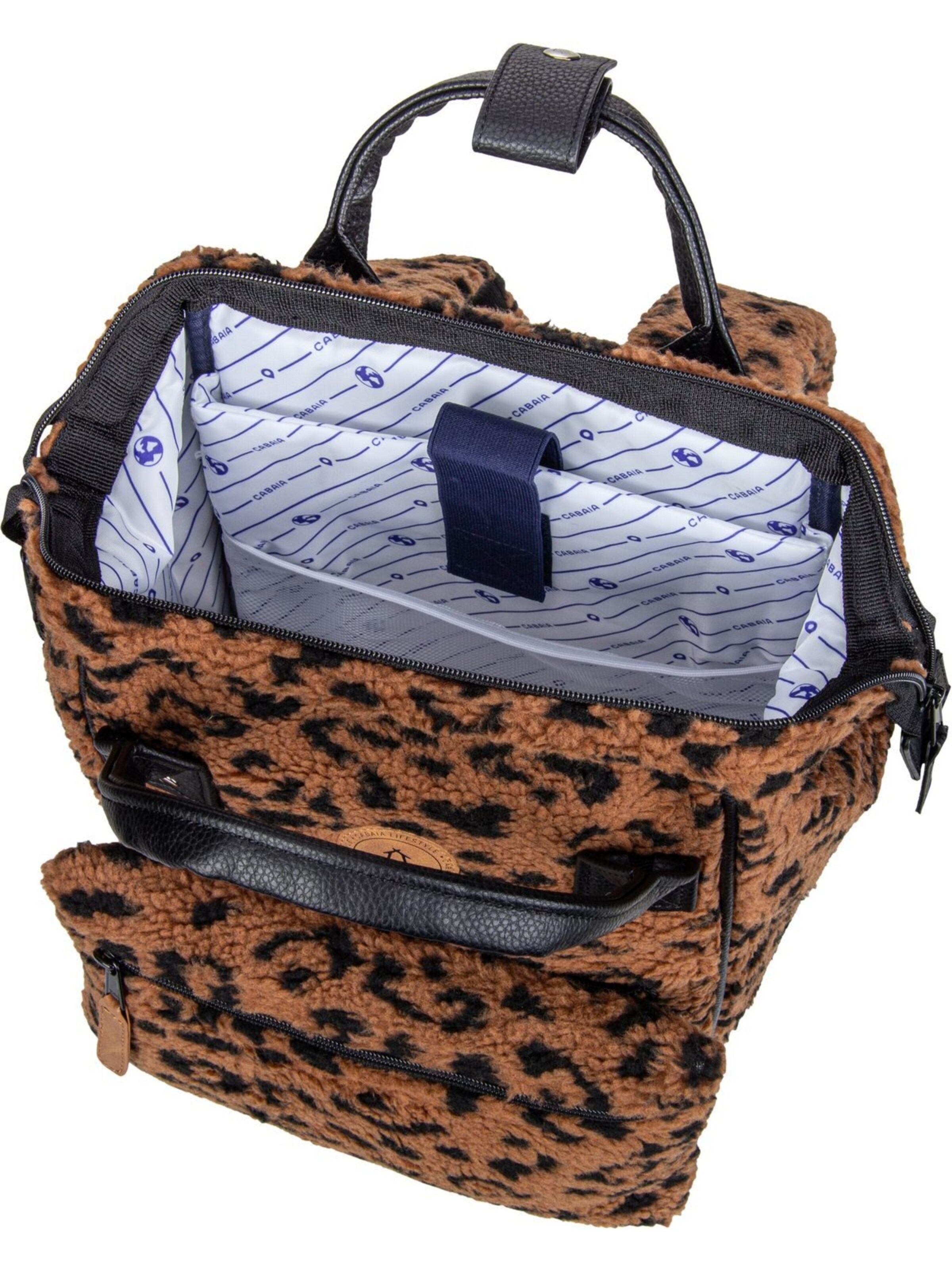 Cabaia Rucksack 'Adventurer' in Braun