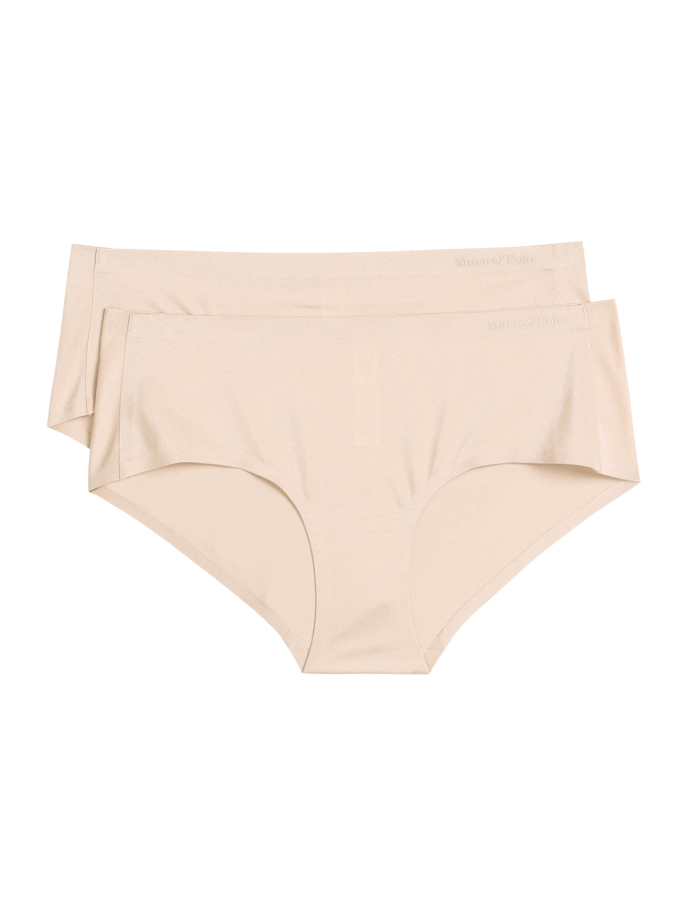 Marc O'Polo Panty ' Shiny Second Skin ' in Beige: front