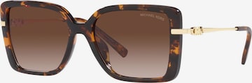 MICHAEL Michael Kors Zonnebril '0MK2174U 55 30058G' in Bruin: voorkant