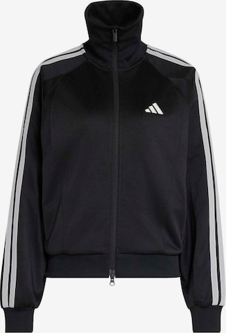 ADIDAS SPORTSWEAR Urheilullinen collegetakki 'ST' värissä musta: etupuoli