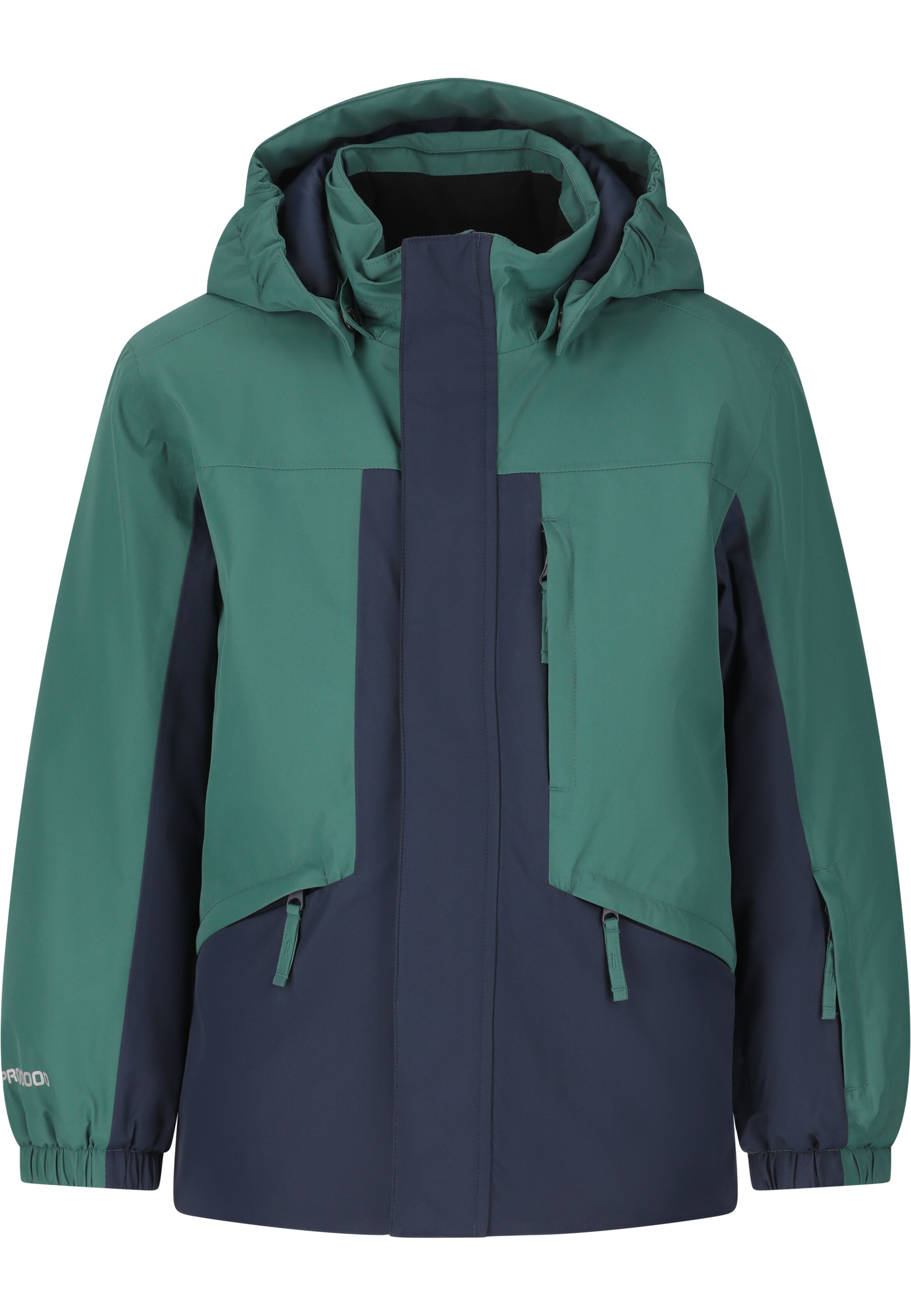 ZigZag Sportjas 'Arctic' in Groen: voorkant