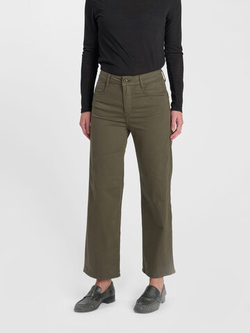 Wide Leg Jean 'PULPHI24' Le Temps Des Cerises en vert : devant
