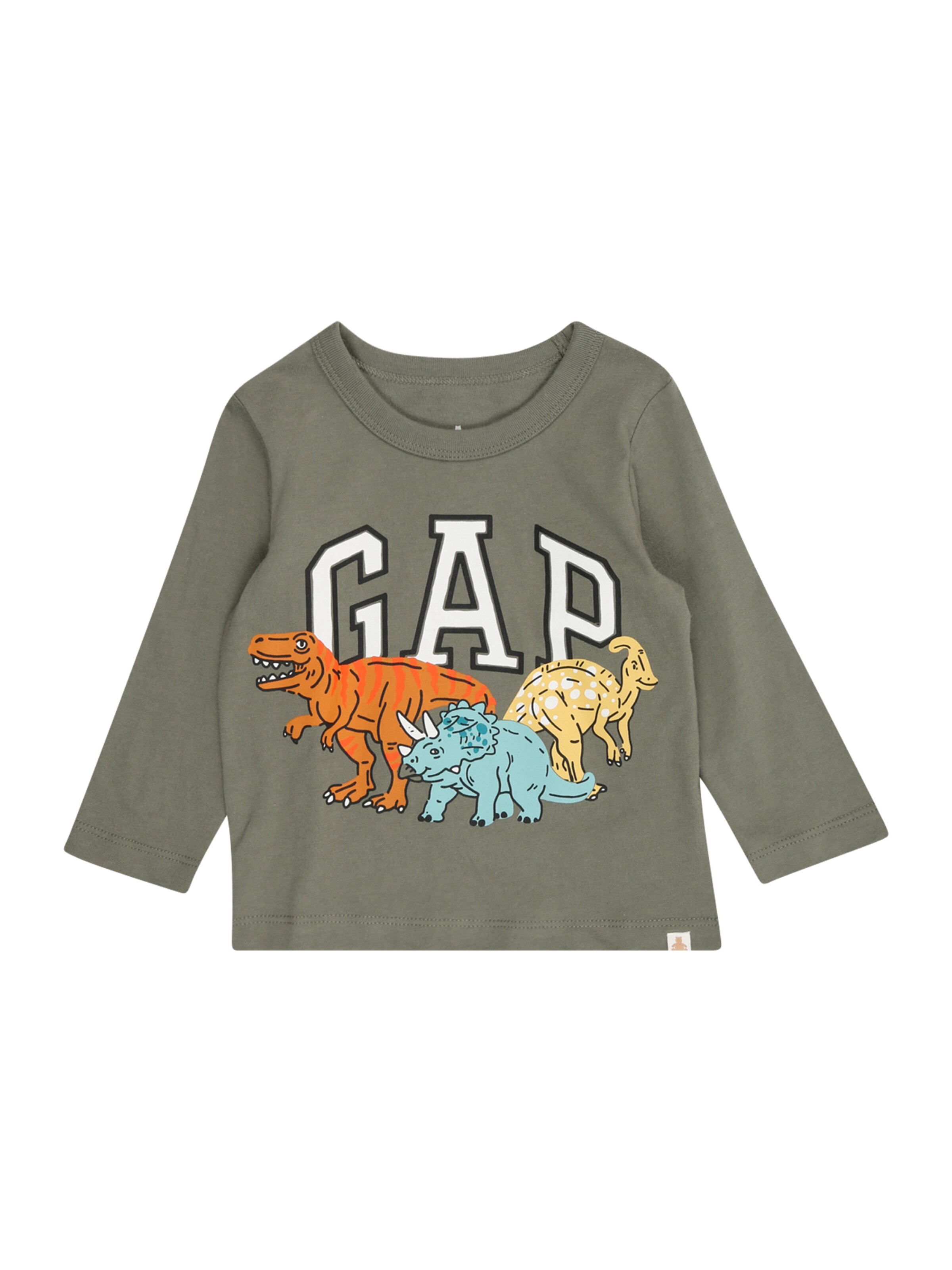 GAP Тениска в зелено: отпред