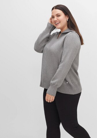 SHEEGO Pullover in Grau