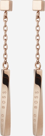 BOSS Casual Ohrringe 'SIGNATURE' in rosegold, Produktansicht