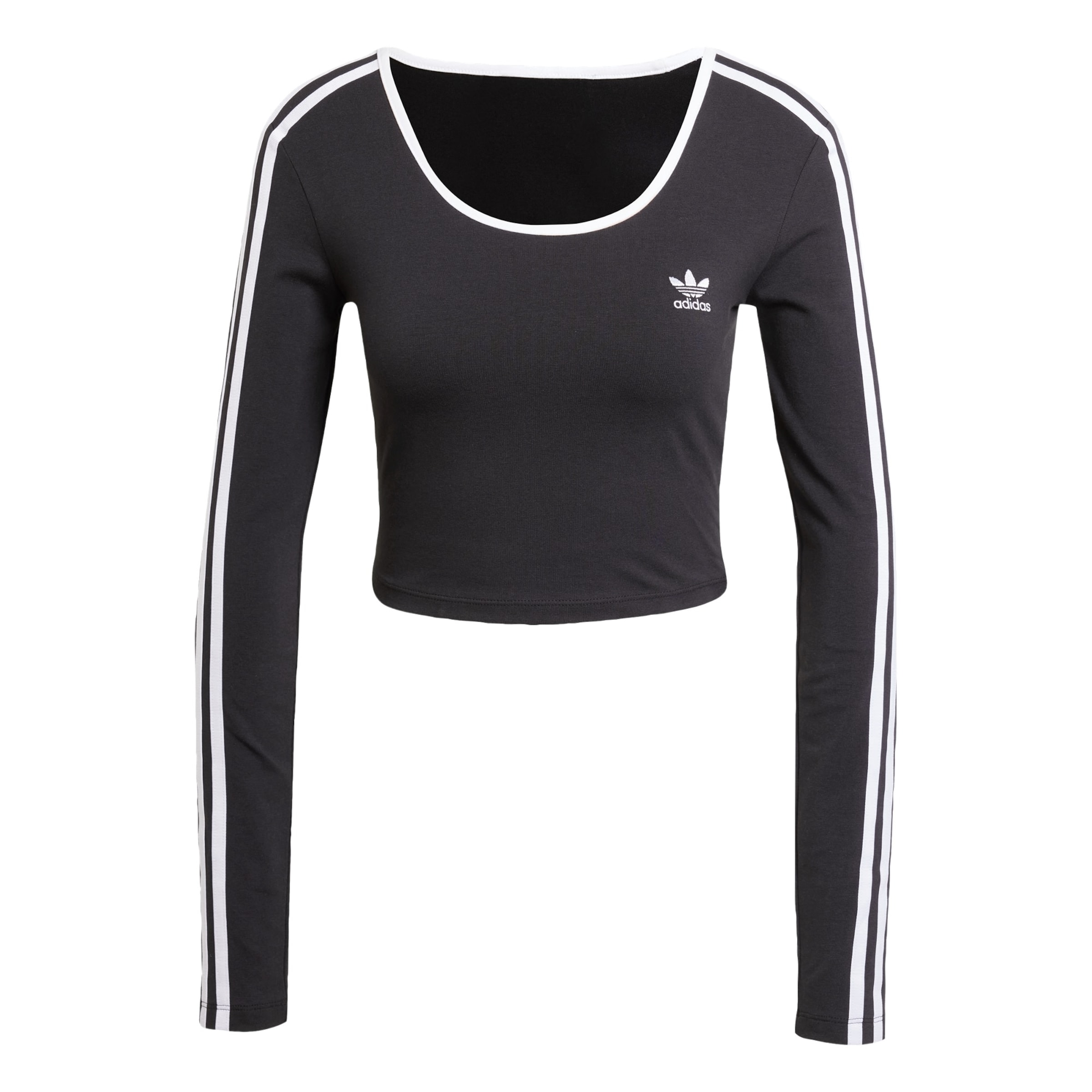 ADIDAS ORIGINALS Shirt 'Adicolor' in Black: front