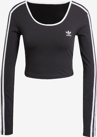 Maglietta 'Adicolor' di ADIDAS ORIGINALS in nero: frontale