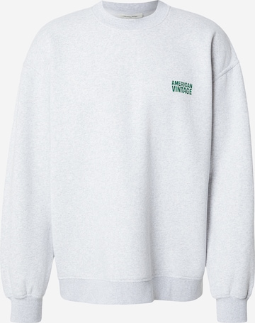 AMERICAN VINTAGE Collegepaita 'BAPTOWN' värissä harmaa: etupuoli