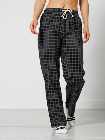 America Today Pajama pants in Black: front