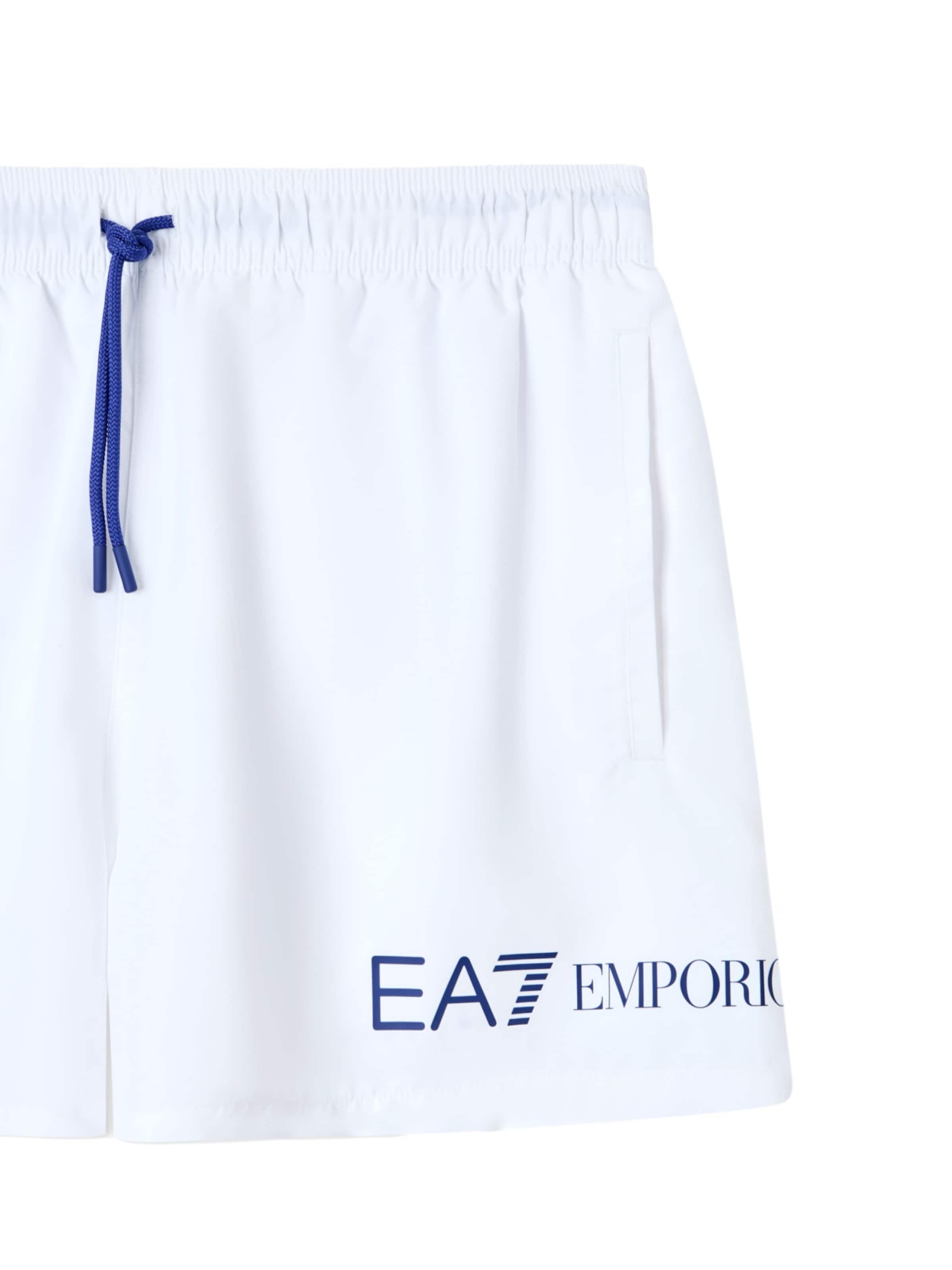 EA7 Emporio Armani Zwemshorts in Wit