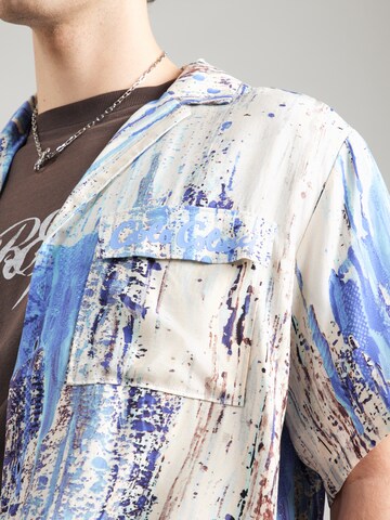 Carlo Colucci - Regular Fit Camisa em azul