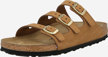 pilka BIRKENSTOCK Šlepetės 'Florida': priekis