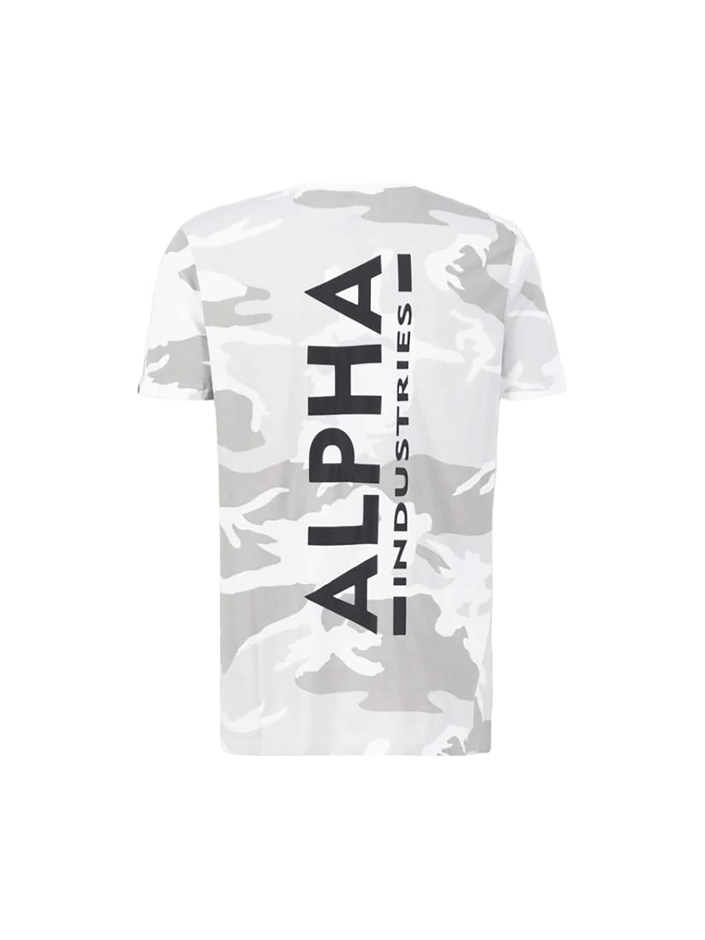 ALPHA INDUSTRIES Shirt‌‌‌‌‌‌‌‌ in Weiß