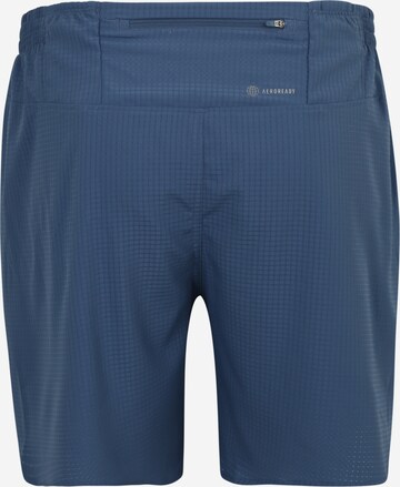ADIDAS SPORTSWEAR Štandardný strih Športové nohavice 'Designed 4 Running' - Modrá