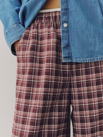 Next Barrel Trousers in Red