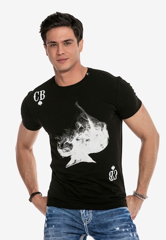 CIPO & BAXX Shirt in Gemengde kleuren: voorkant