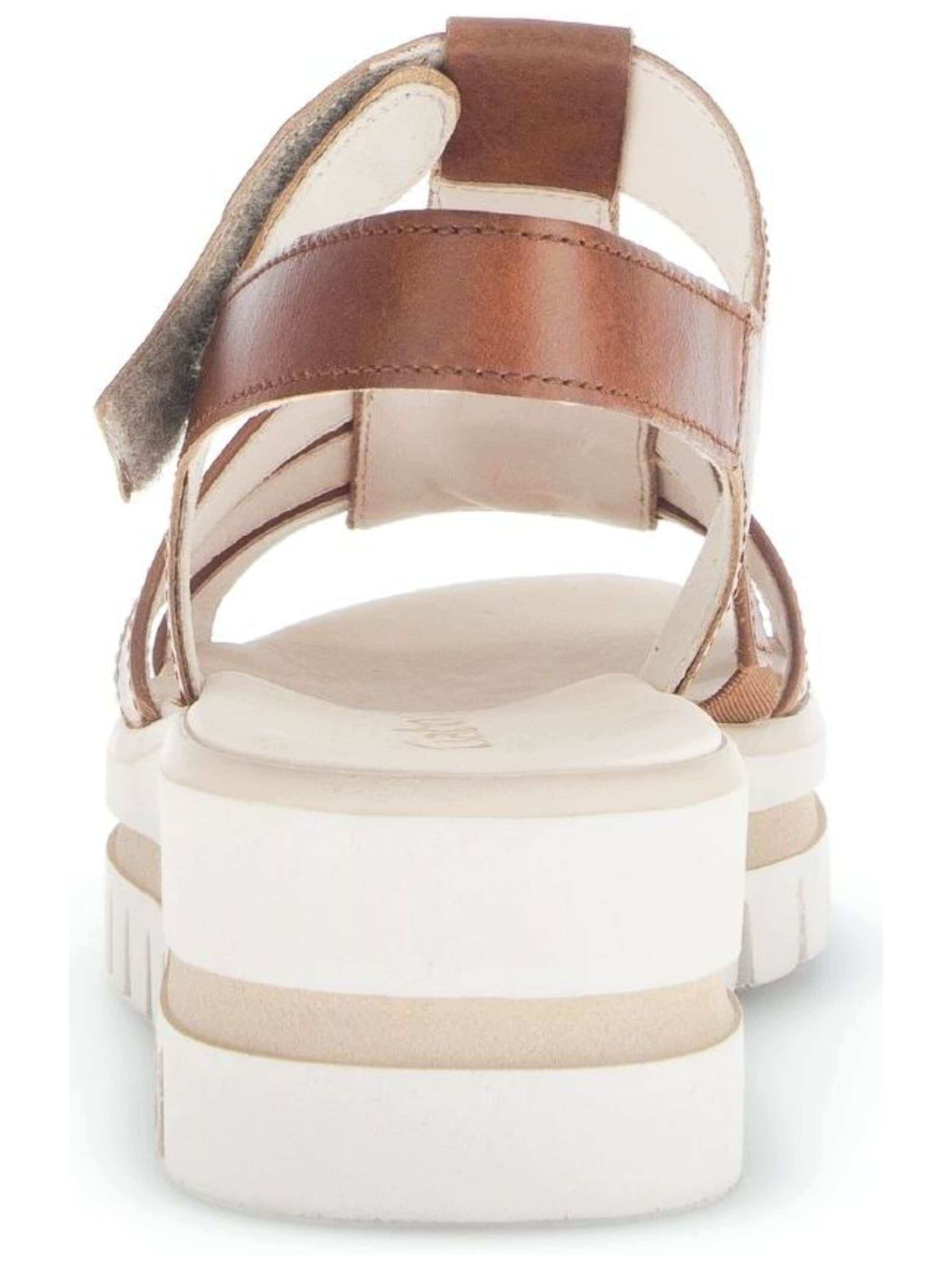GABOR Sandalen met riem in Beige