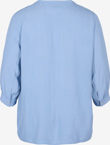 Zizzi Blouse 'XMAISY' in Blue