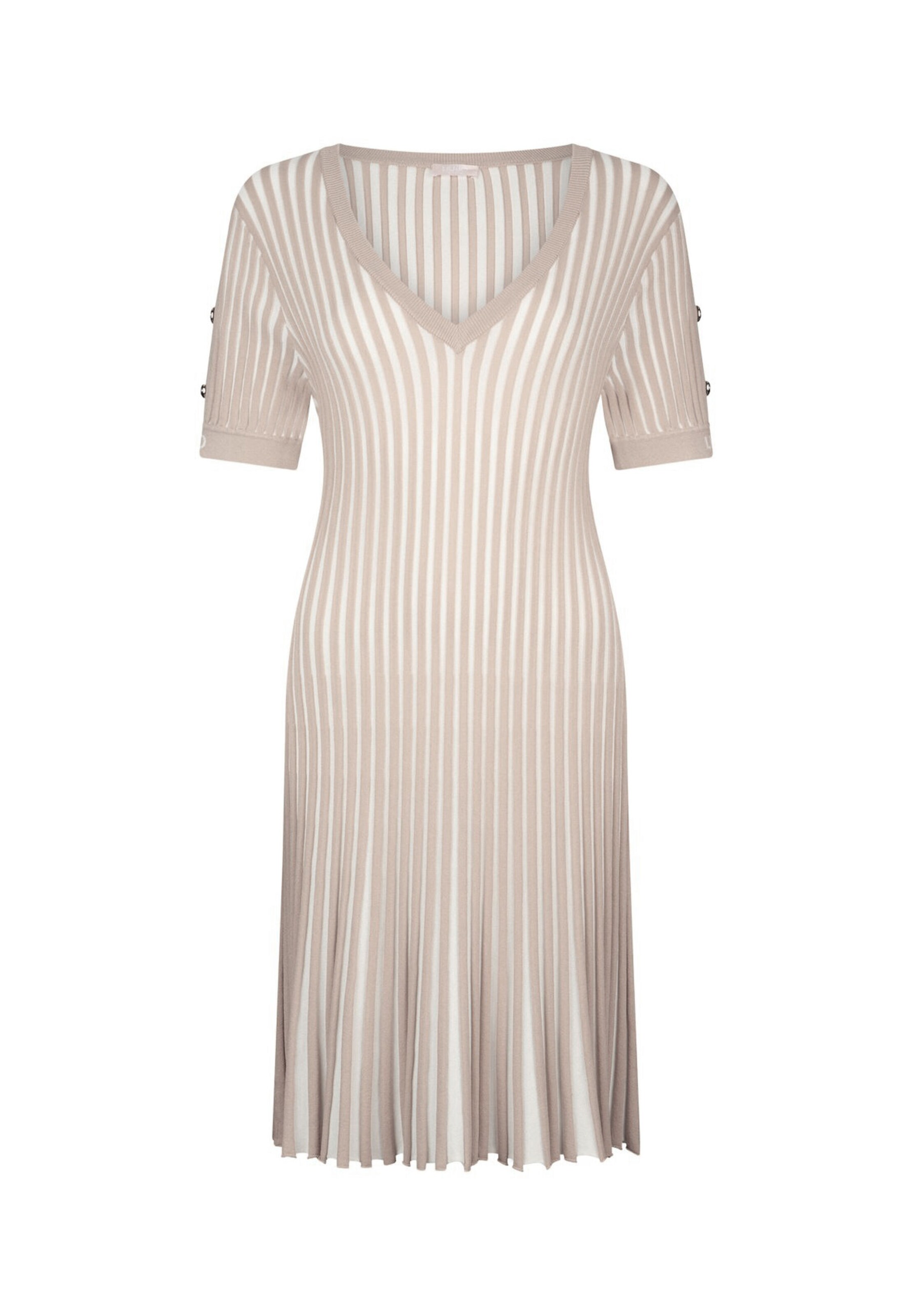 Liu Jo Knit dress in Beige: front