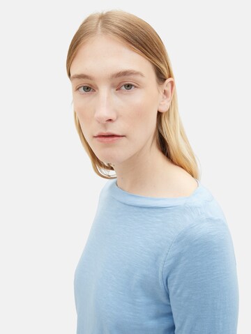 TOM TAILOR Shirts i blå