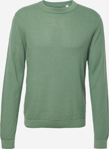 JACK & JONES Sweter 'LAFAYETTE' w kolorze zielony: przód