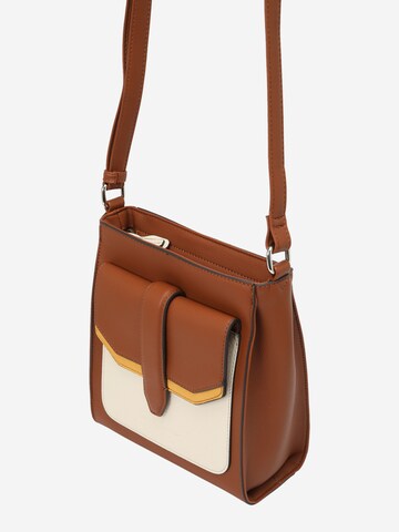TOM TAILOR Crossbody Bag 'AMELY' in Brown: front