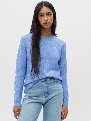 Pull&Bear Sweater in Blue: front