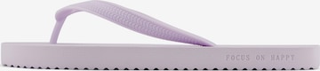 FLIP*FLOP T-Bar Sandals in Purple: front