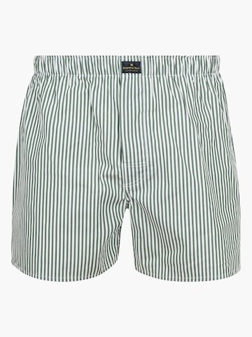 Steppin' out Boxershorts in Groen: voorkant
