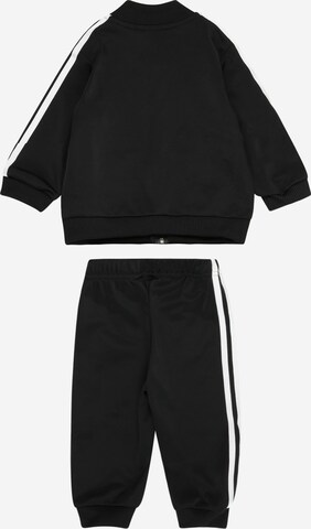 ADIDAS SPORTSWEAR Tracksuit 'Colorblock Shiny' in Black