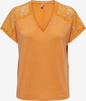 Sweat-shirt 'AUGUSTA' ONLY en orange : devant