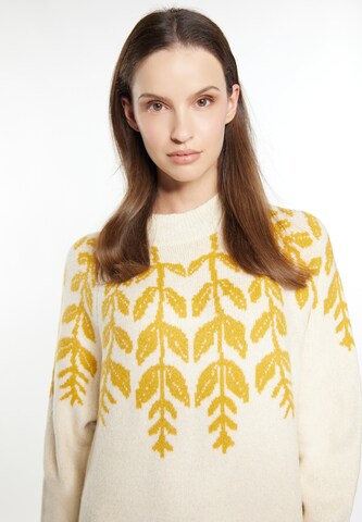 Abito in maglia 'Lurea' di Usha in beige