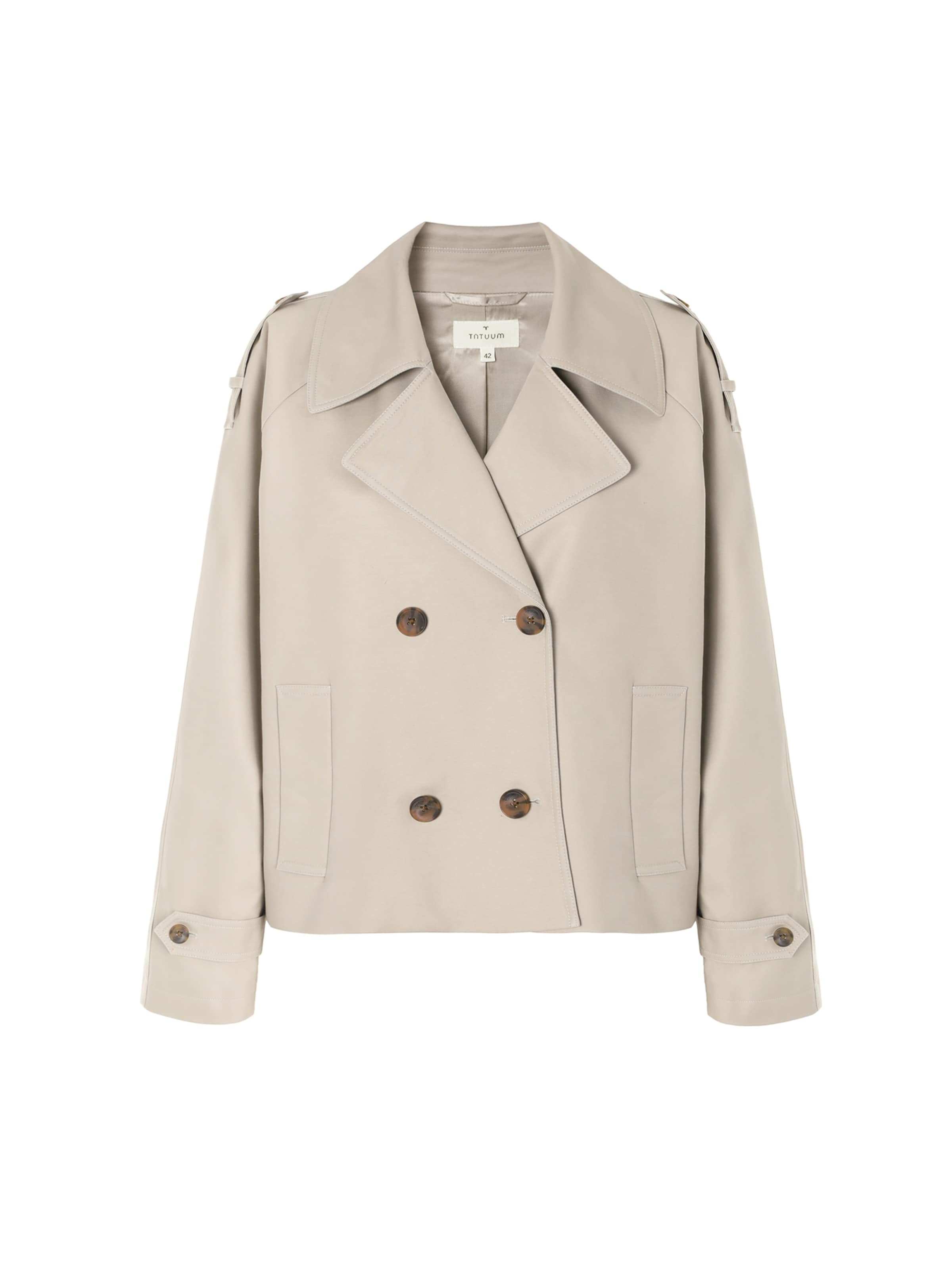 TATUUM Демисезонная куртка 'Serkeni' в Бежевый: спереди