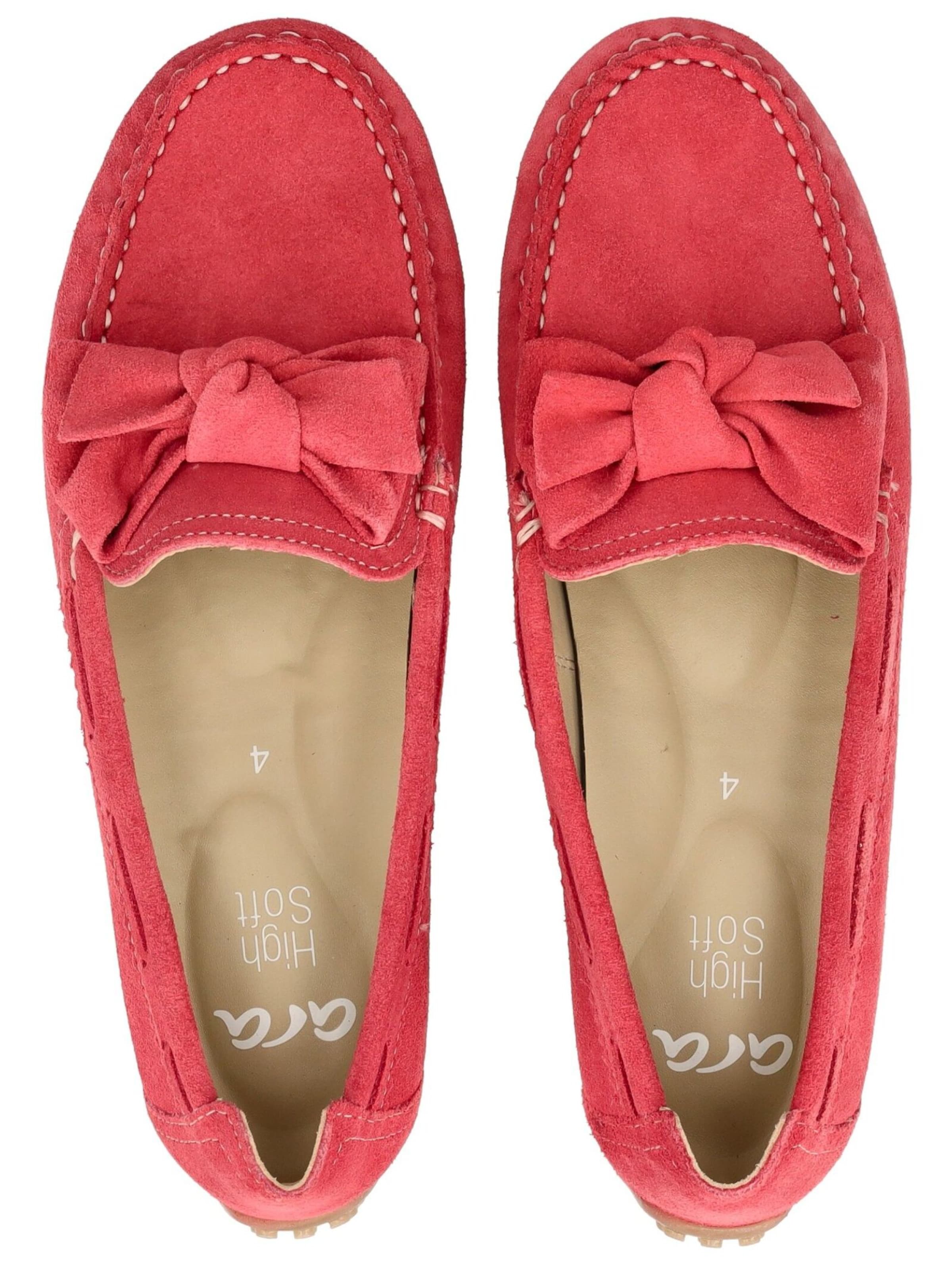 ARA Moccasin in Red