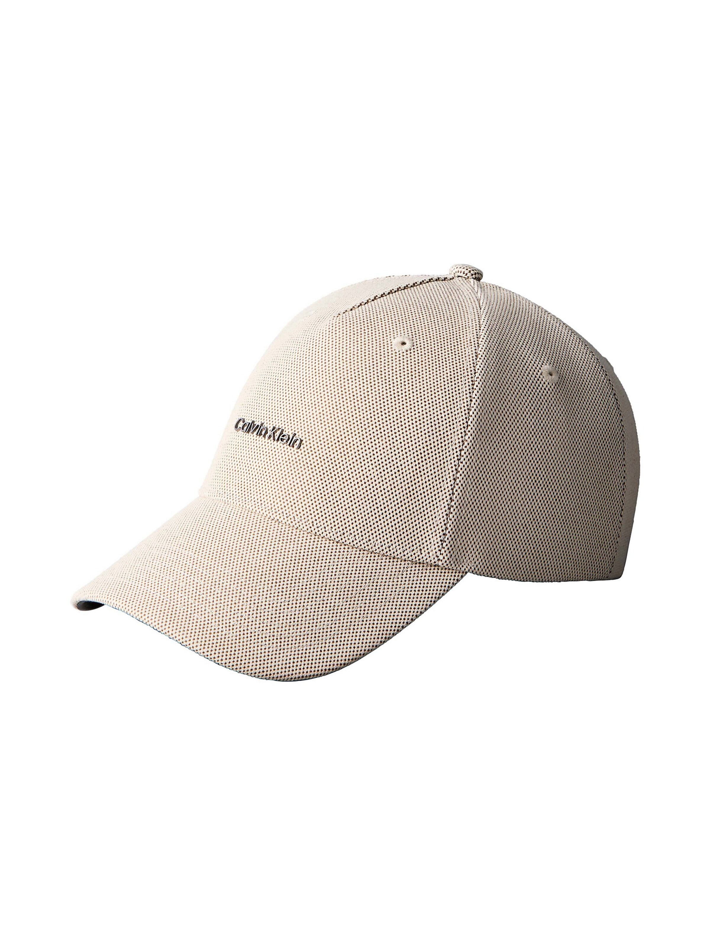 Calvin Klein Cap in beige / schwarz, Produktansicht