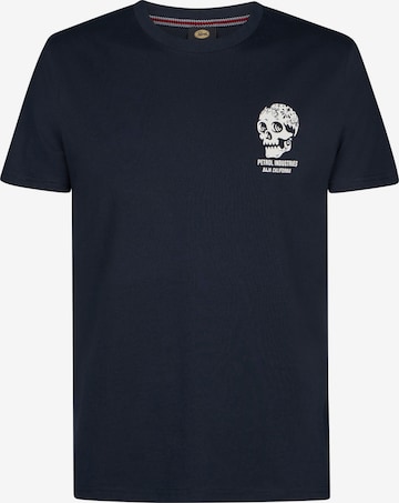 Petrol Industries T-shirt i blå: framsida