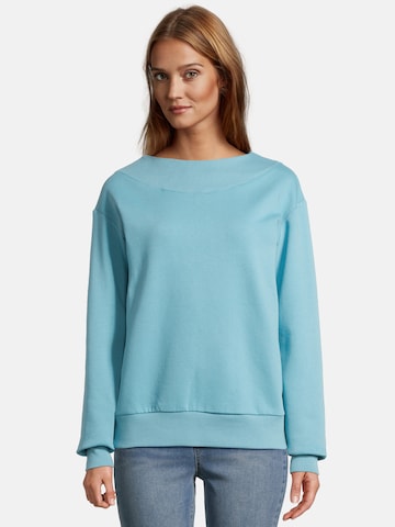 salzhaut Sweatshirt 'Röben' in Blauw: voorkant