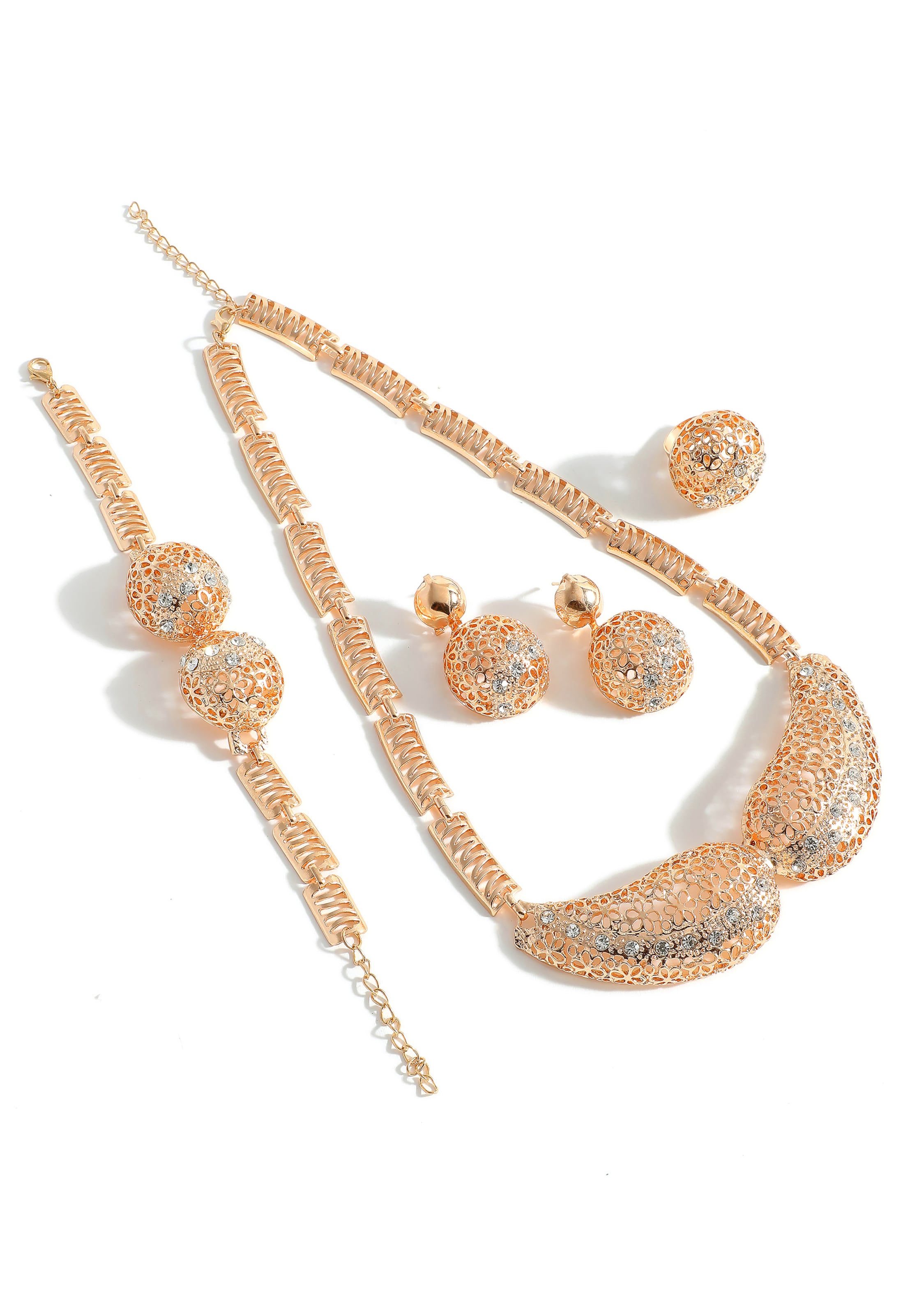 zelts SOHI Rotaslietu komplekts 'Rachel': no priekšpuses