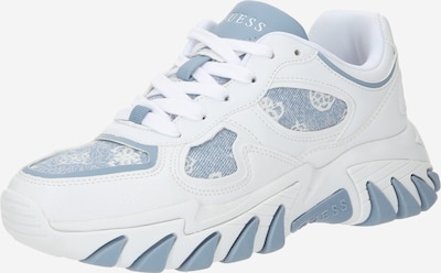 Sneaker low 'Norina' GUESS pe albastru fumuriu / alb, Vizualizare produs