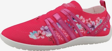 TOM TAILOR Sneaker in Pink: Vorderseite