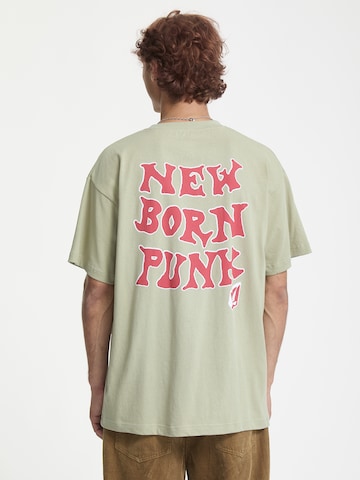 T-Shirt 'New Born LSE' Volcom en vert