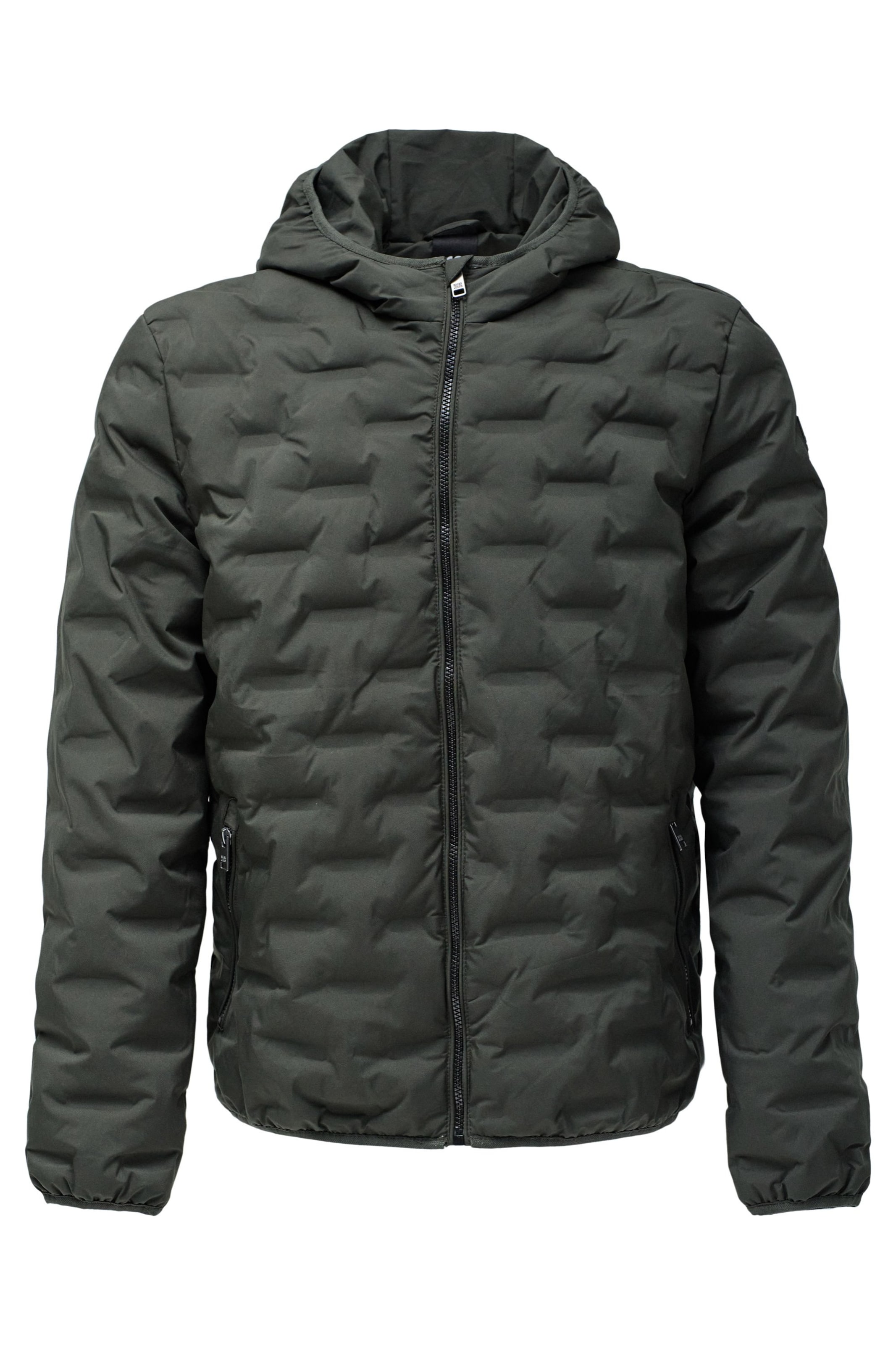 Salsa Jeans Winterjas in Groen: voorkant