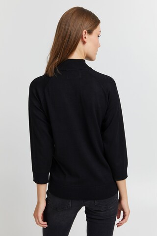 PULZ Jeans Sweater 'SARA' in Black