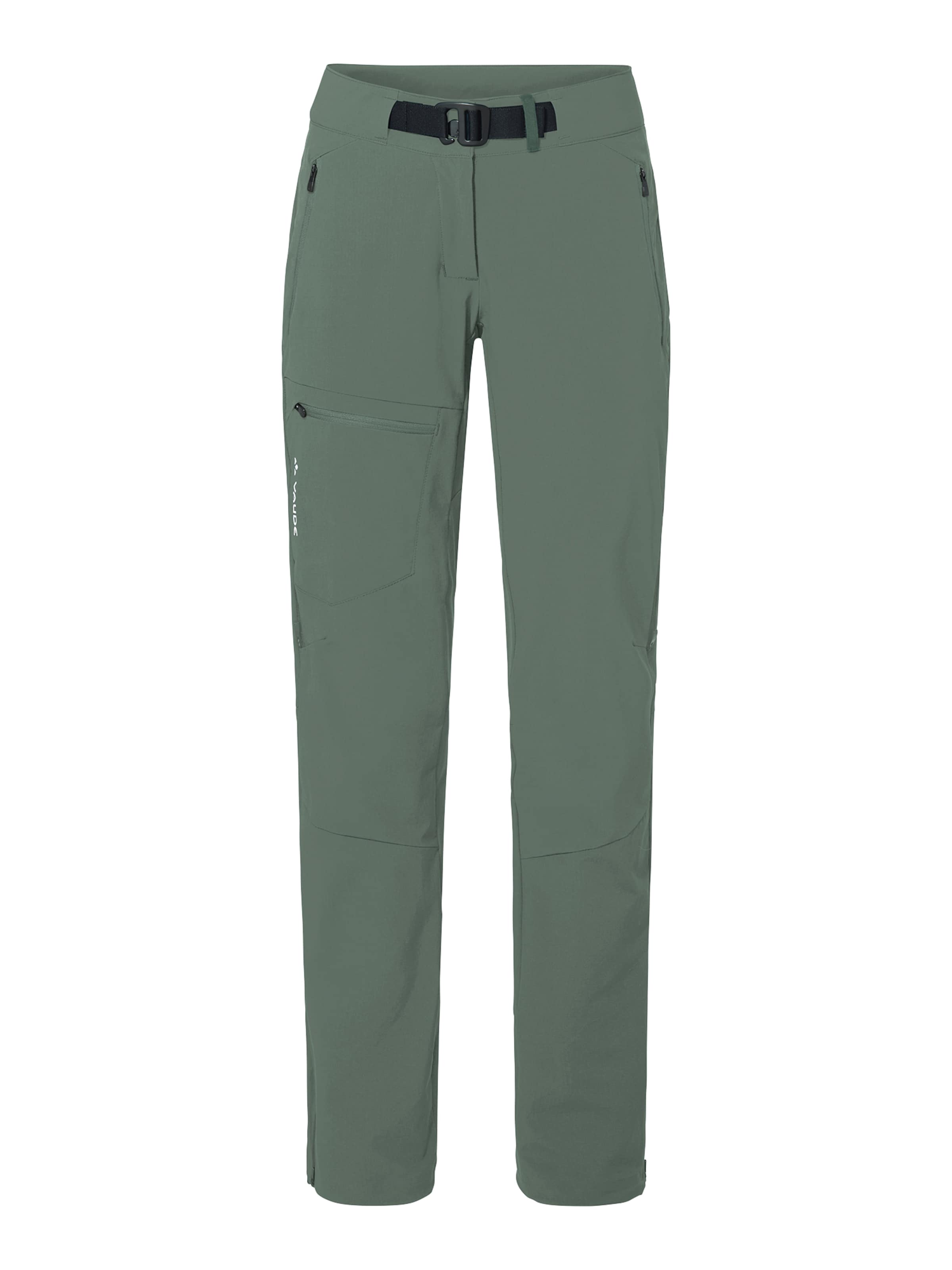 VAUDE Hose 'Badile ' in Grün: Vorderseite