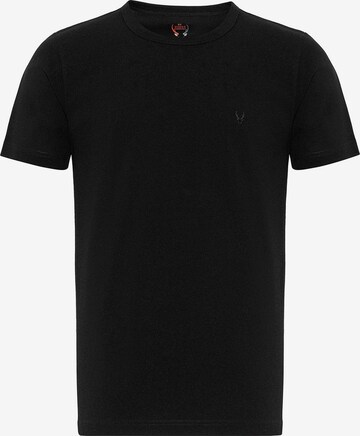 By Diess Collection Μπλουζάκι σε μαύρο: μπροστά